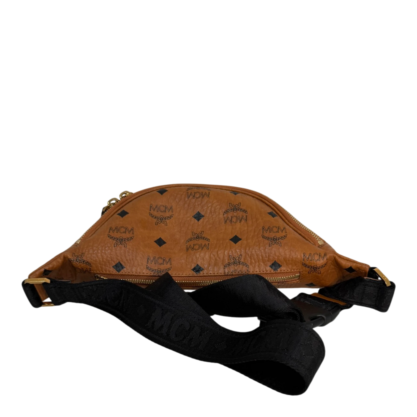 MCM Fursten Belt Bag Small Visetos Cognac MCM