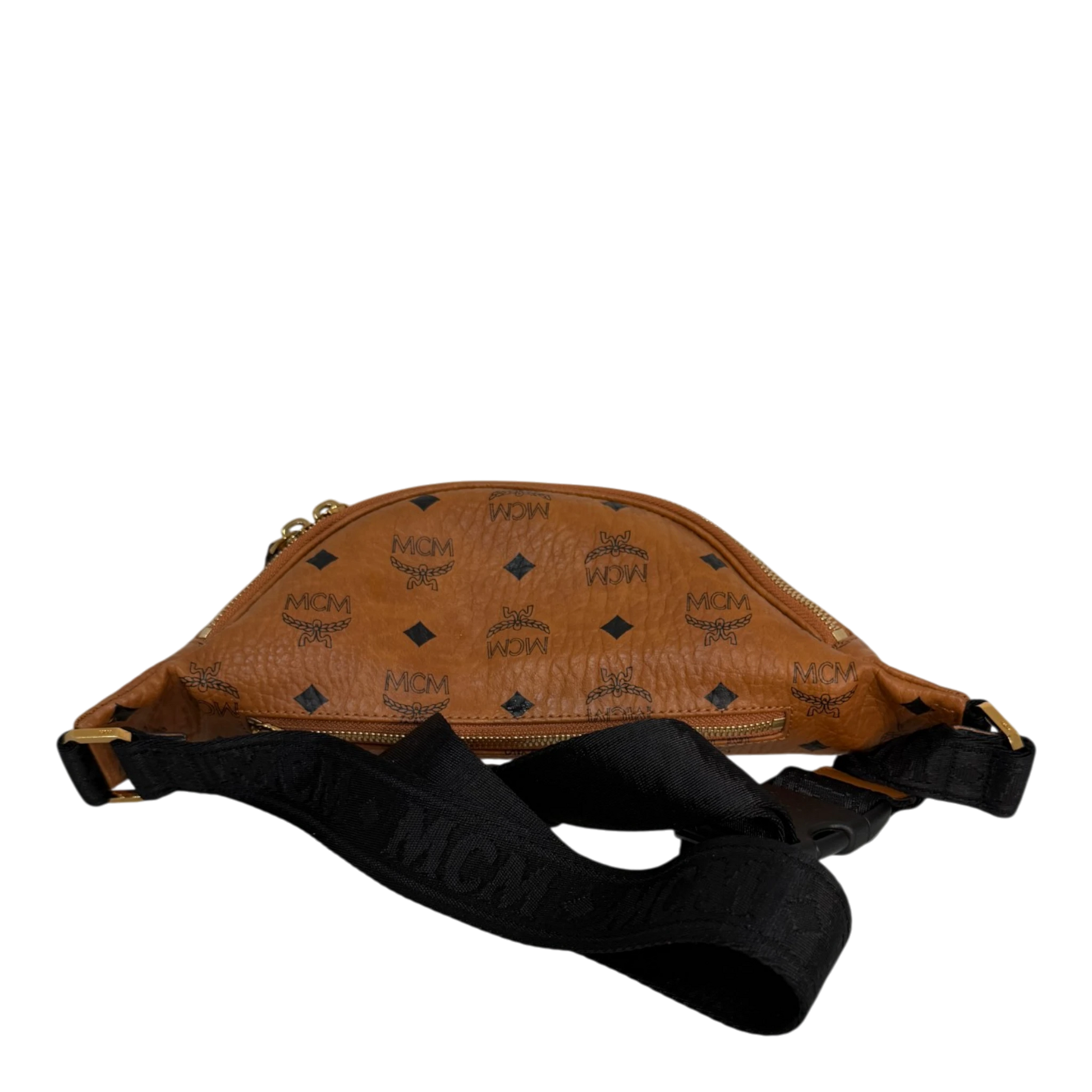 MCM Fursten Belt Bag Small Visetos Cognac MCM