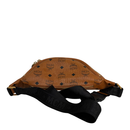 MCM Fursten Belt Bag Small Visetos Cognac MCM