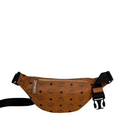 MCM Fursten Belt Bag Small Visetos Cognac MCM