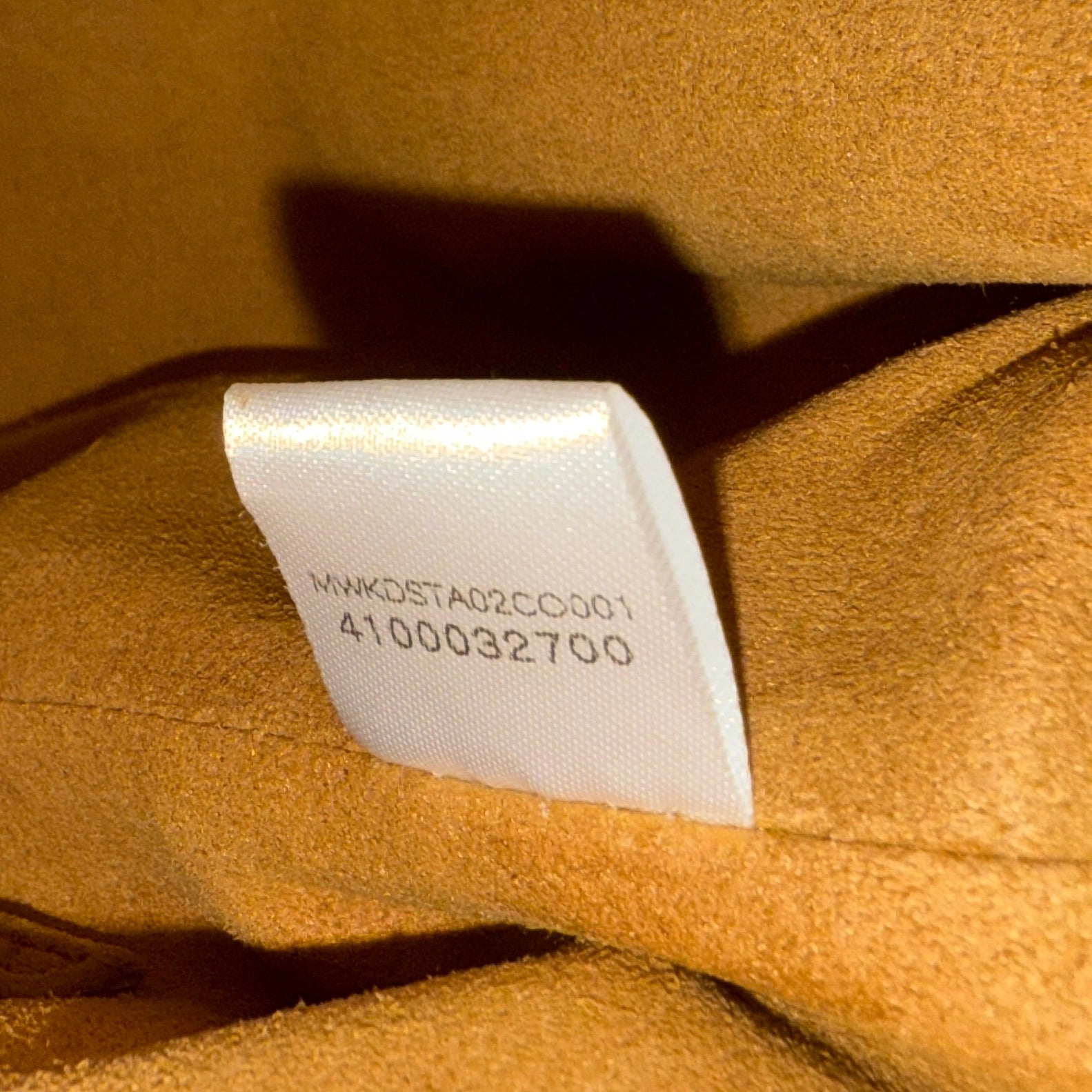 MCM Aren Rucksack mit Kordelzug in Visetos Cognac / neuwertig MCM