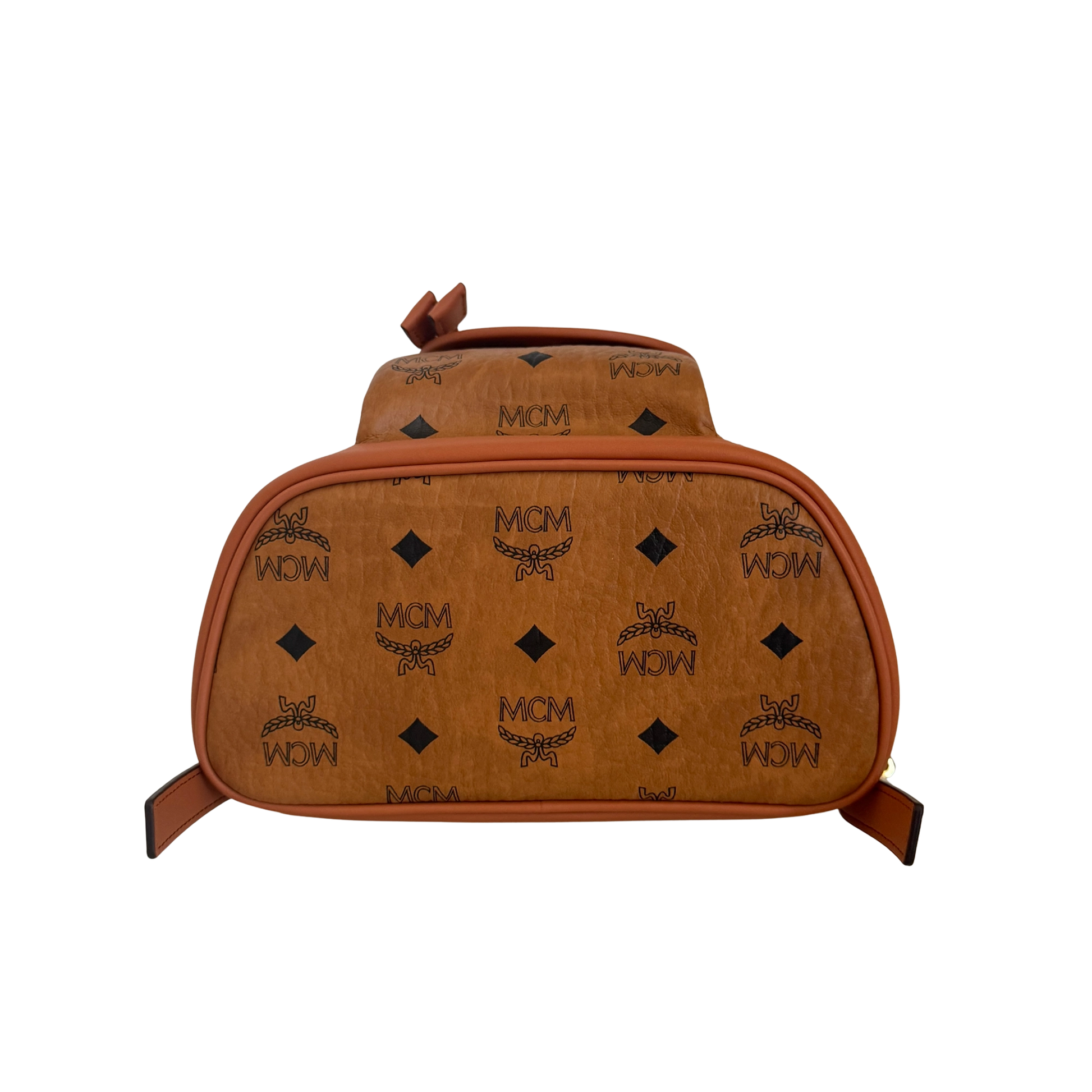 MCM Aren Rucksack mit Kordelzug in Visetos Braun / neuwertig MCM