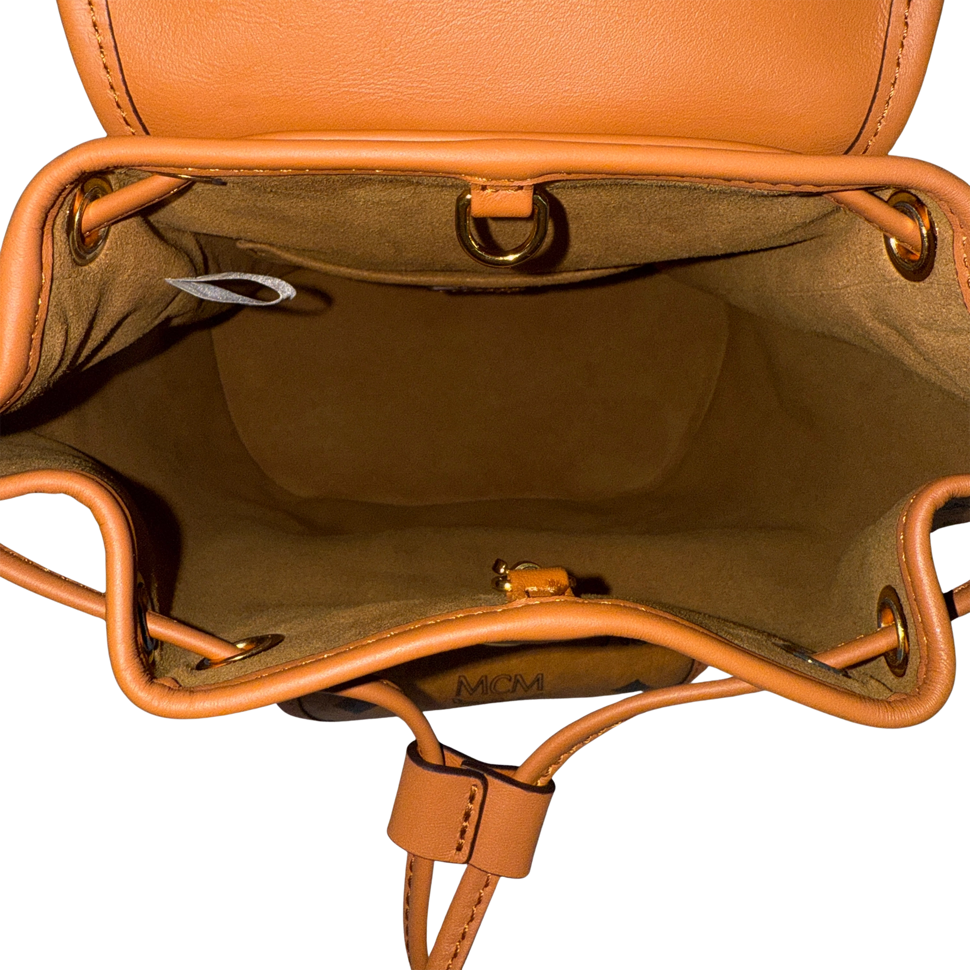 MCM Aren Rucksack mit Kordelzug in Visetos Braun / neuwertig MCM