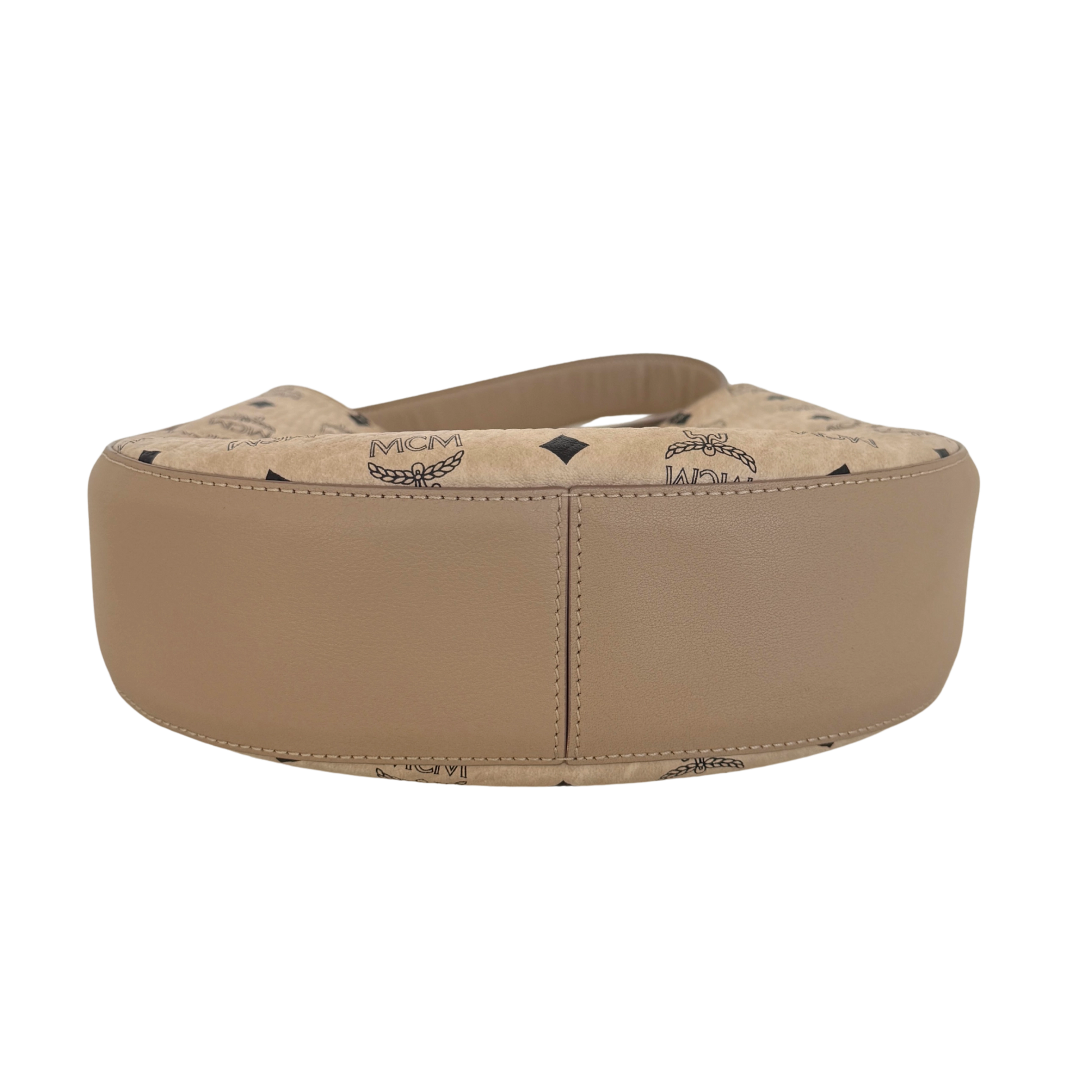 MCM Visetos Hobo Bag Beige / neuwertig Valentino