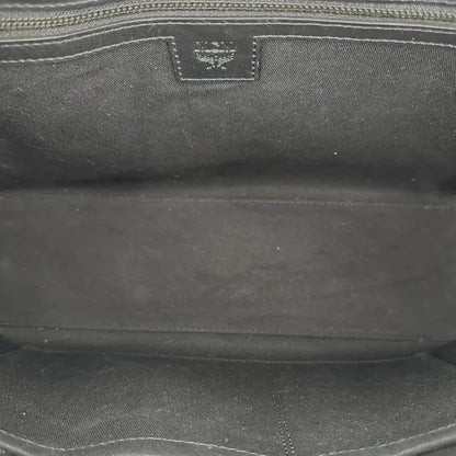 MCM Laptop Tasche schwarz Canvas / gut MCM