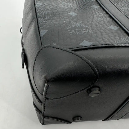 MCM Laptop Tasche schwarz Canvas / gut MCM