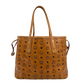 MCM Liz Wendeshopper Visetos Medium Cognac / gut MCM