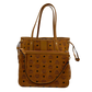 MCM Liz Wendeshopper Visetos Medium Cognac / gut MCM