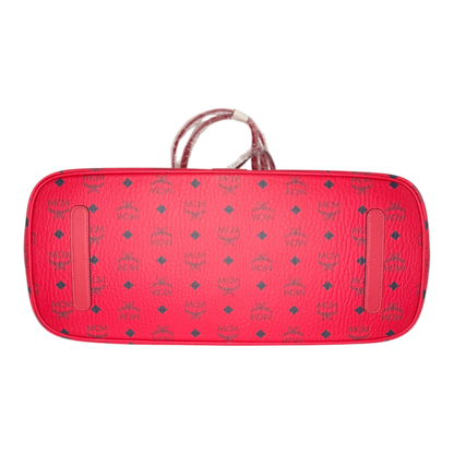 MCM Liz Wendeshopper Large rot mit Pouch / neuwertig MCM
