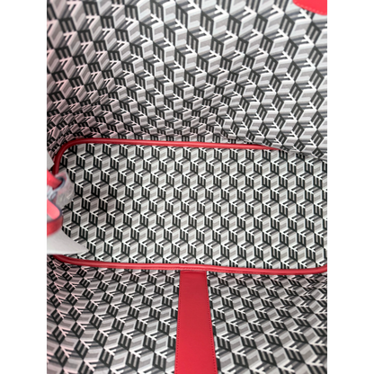 MCM Liz Wendeshopper Large rot mit Pouch / neuwertig MCM