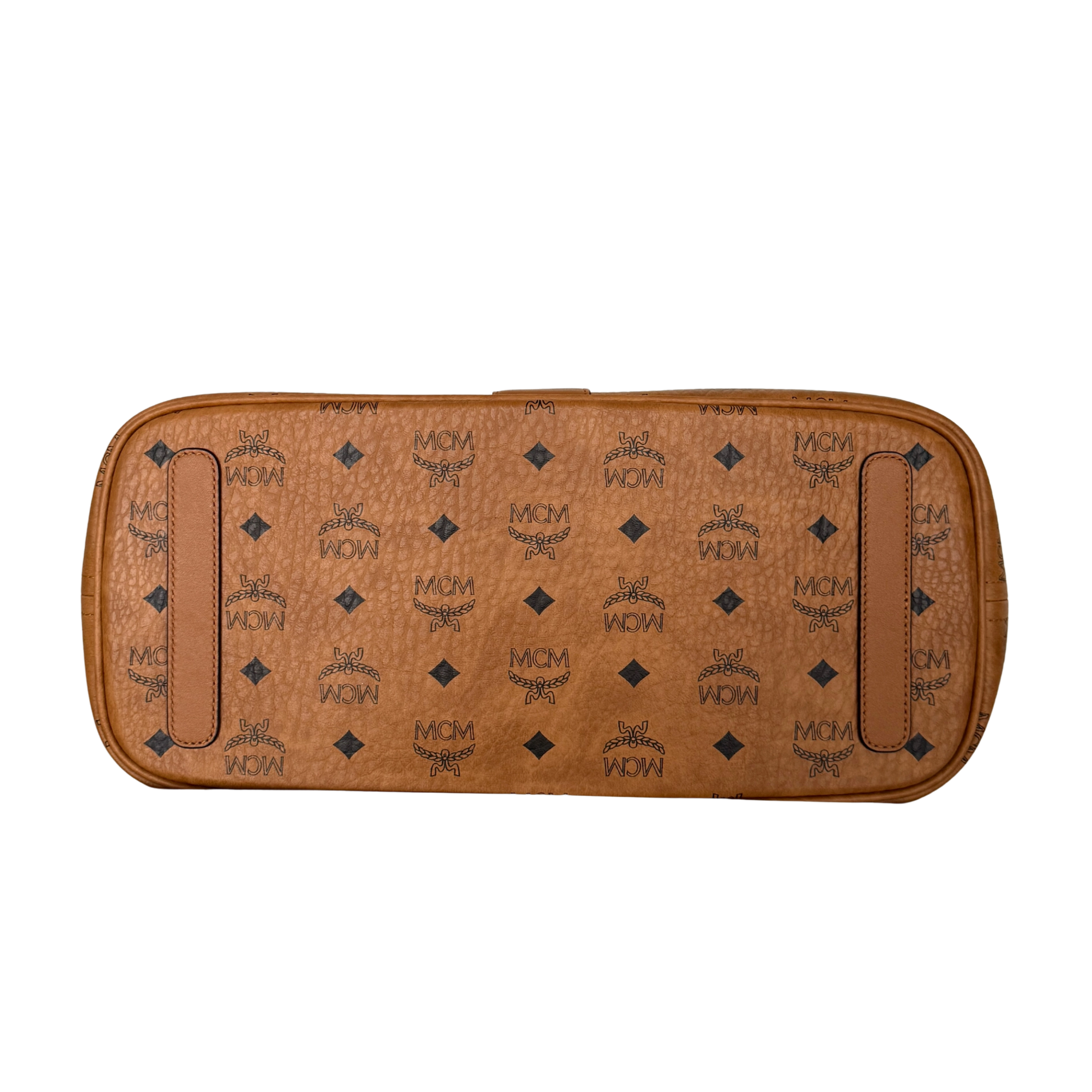 MCM Liz Wendeshopper in Visetos Medium Cognac / neuwertig MCM