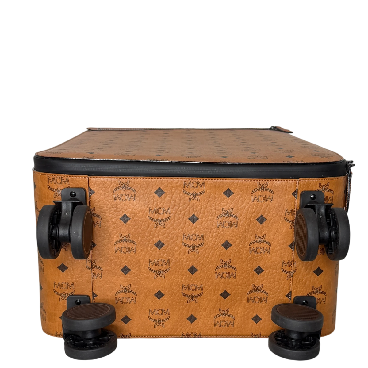 MCM Ottomar Cabin Trolley Visetos Cognac Handgepäck Koffer Neu MCM