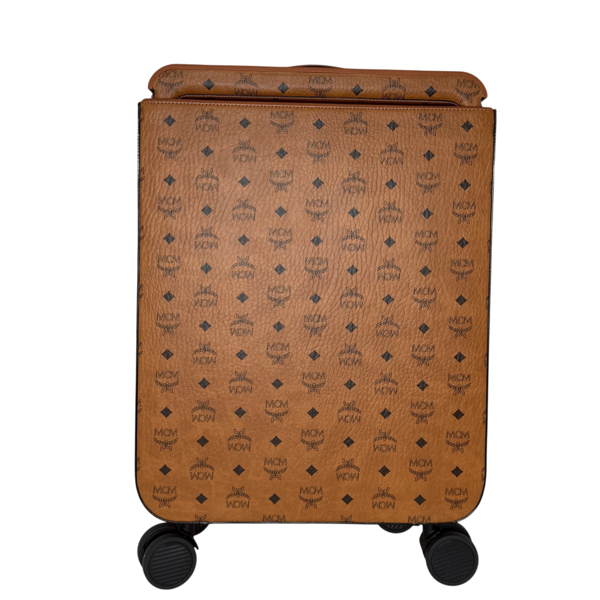 MCM Ottomar Cabin Trolley Visetos Cognac Handgepäck Koffer Neu MCM