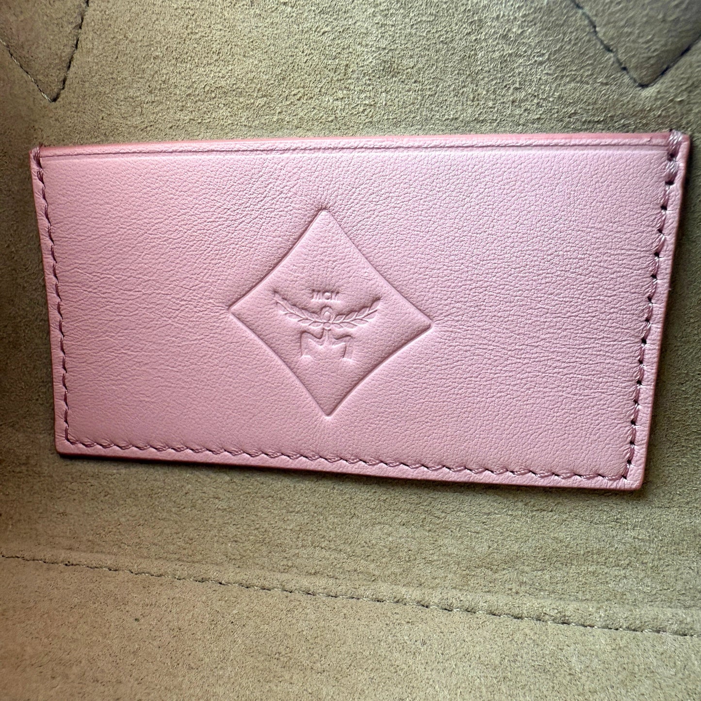 MCM Ella Boston Bag Mini Rosa / neuwertig MCM