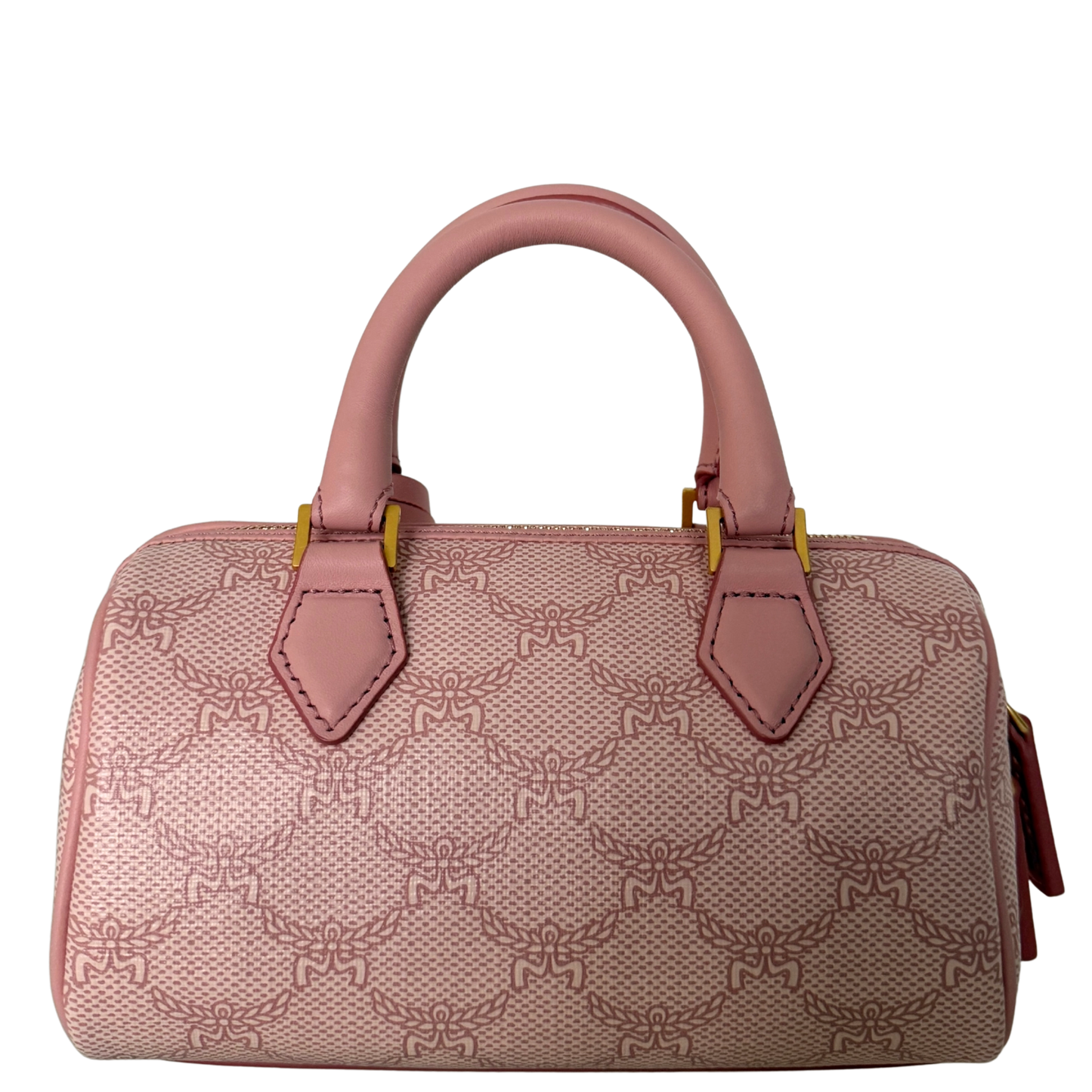 MCM Ella Boston Bag Mini Rosa / neuwertig MCM