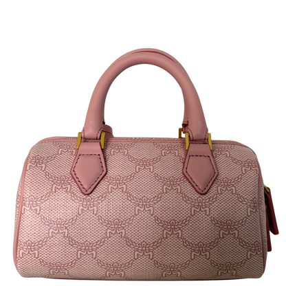 MCM Ella Boston Bag Mini Rosa / neuwertig MCM