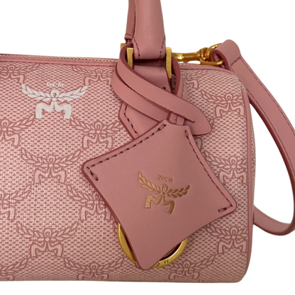 MCM Ella Boston Bag Mini Rosa / neuwertig MCM