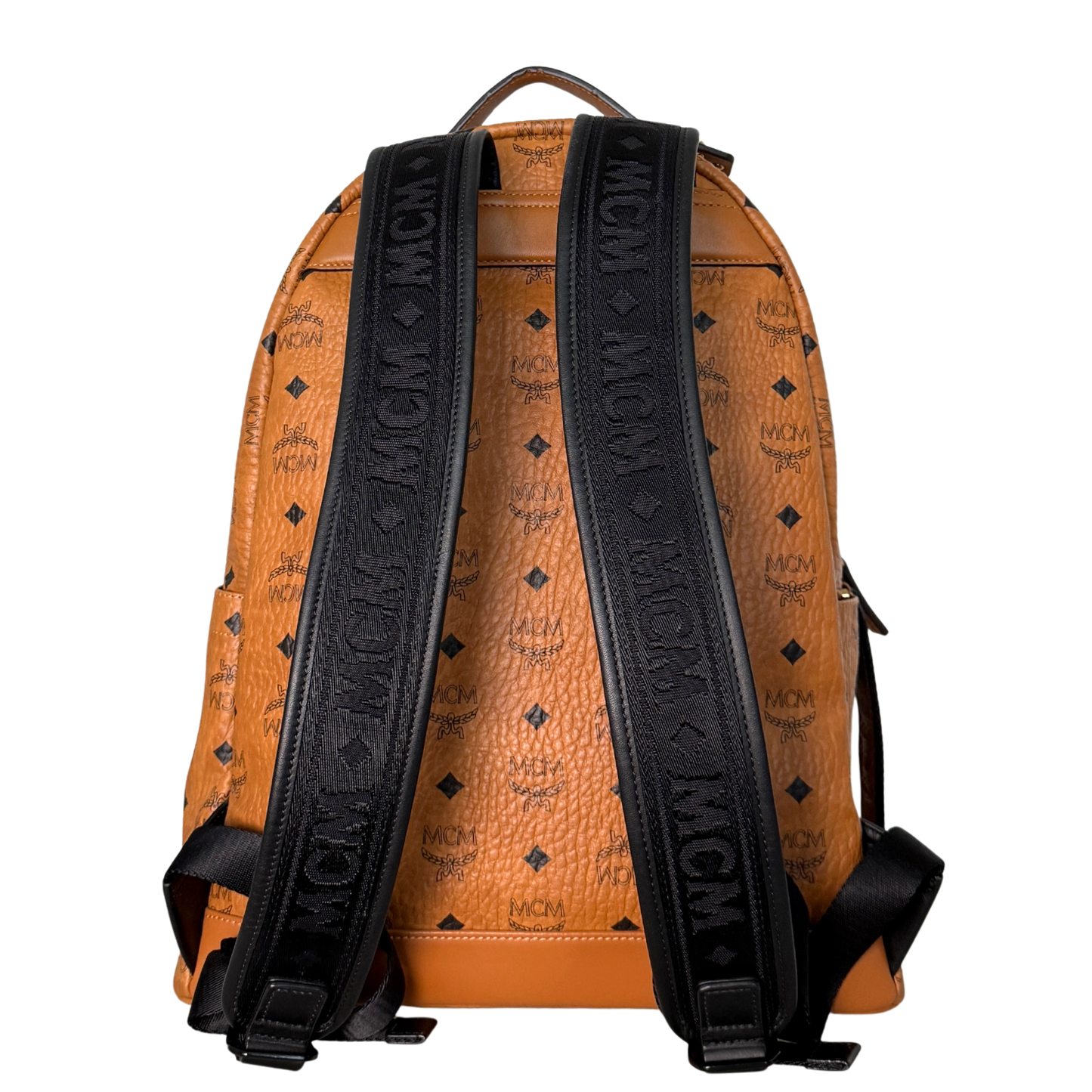 MCM Stark Rucksack in Visetos Cognac / sehr gut