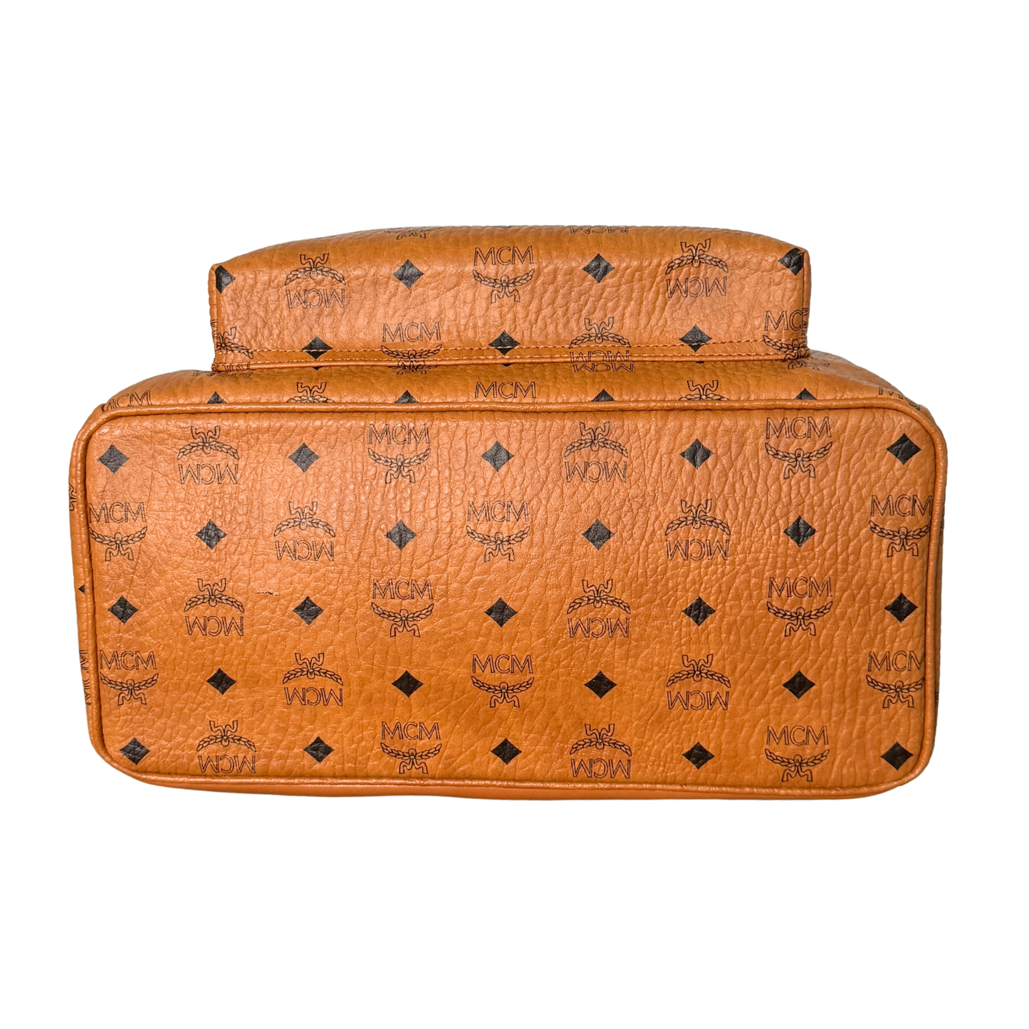 MCM Stark Rucksack in Visetos Cognac / sehr gut