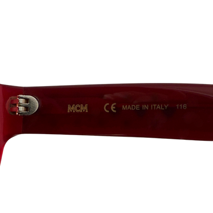 MCM Sonnenbrille MCM606S Bordeauxrot / neuwertig MCM