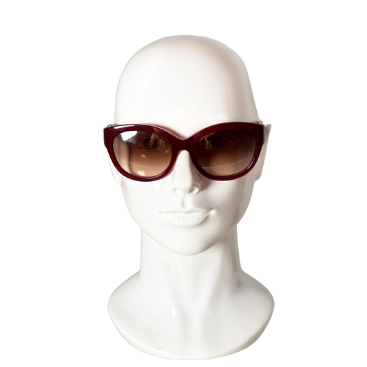 MCM Sonnenbrille MCM606S Bordeauxrot / neuwertig MCM