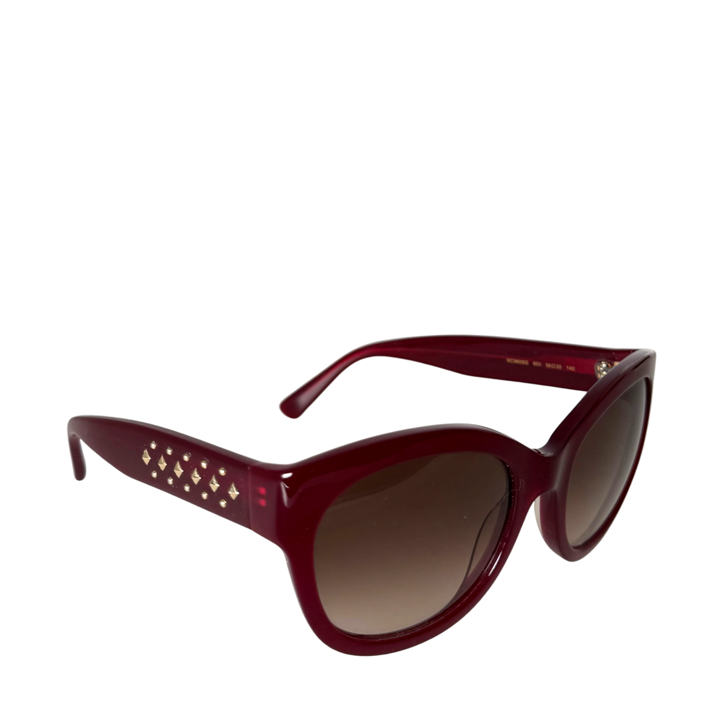 MCM Sonnenbrille MCM606S Bordeauxrot / neuwertig MCM