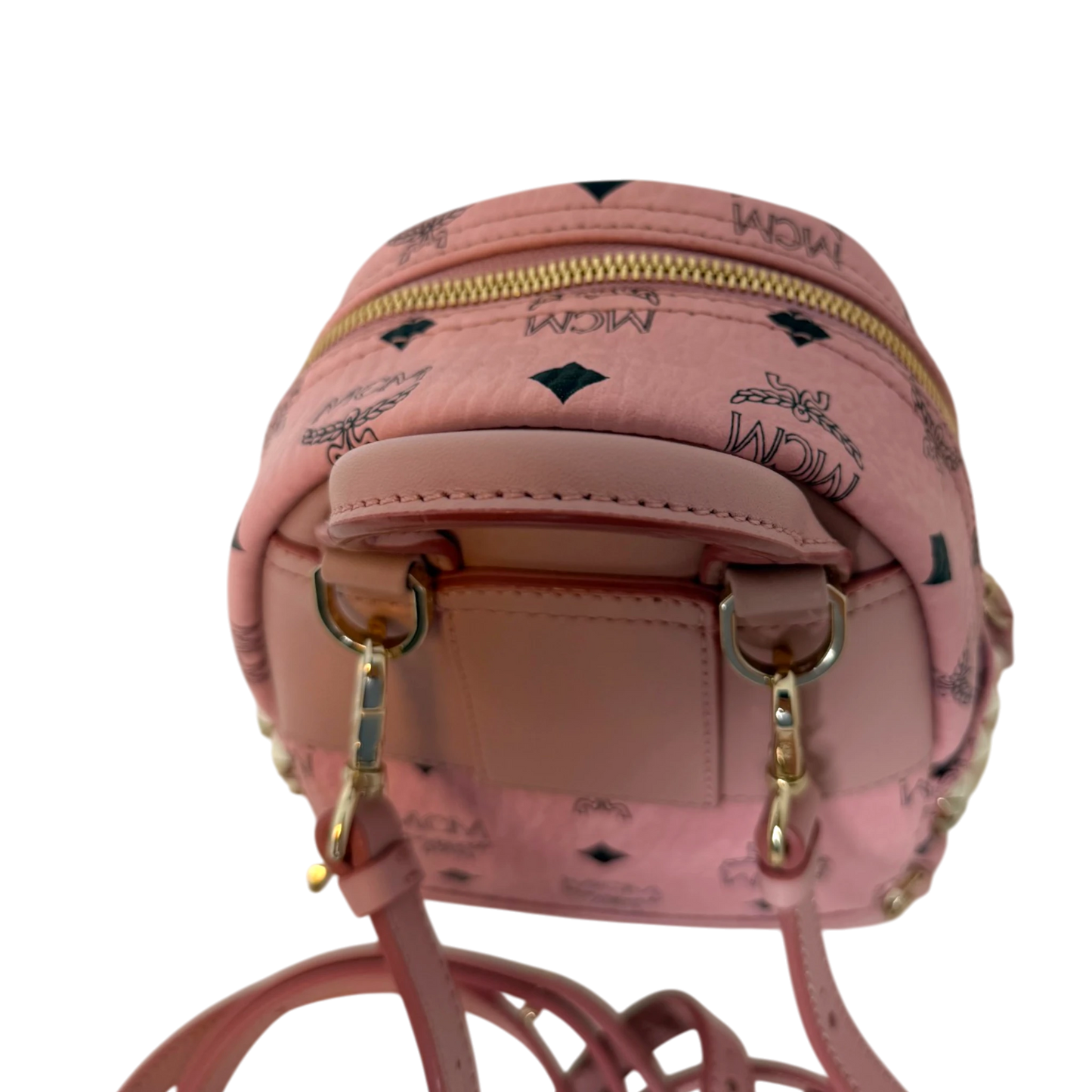MCM Stark Xmini Backpack Pale Pink MCM