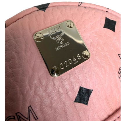 MCM Stark Xmini Backpack Pale Pink MCM