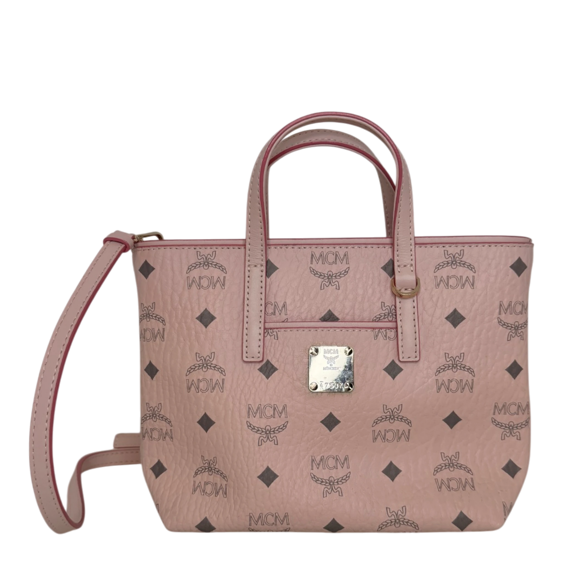 MCM Handtasche Toni Small Rosa Gold MCM