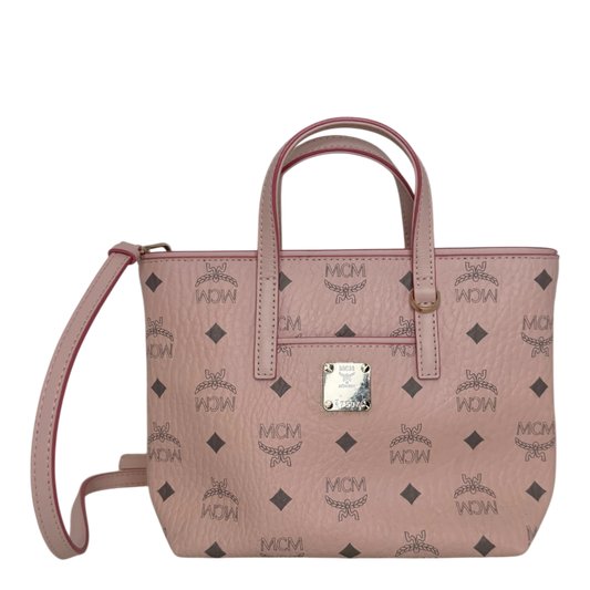 MCM Handtasche Toni Small Rosa Gold MCM