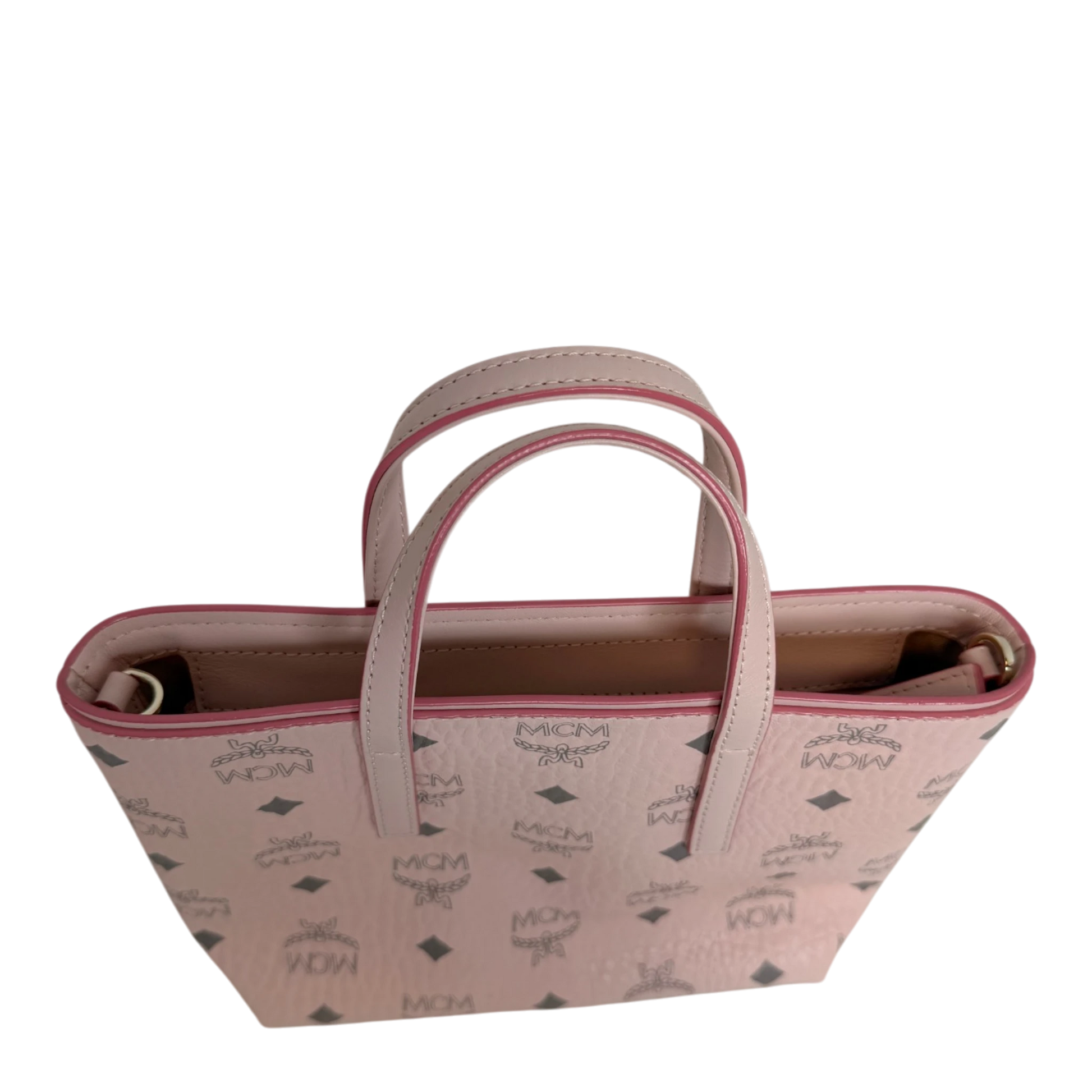 MCM Handtasche Toni Small Rosa Gold MCM