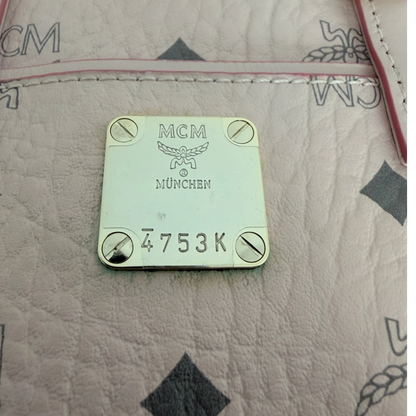 MCM Handtasche Toni Small Rosa Gold MCM