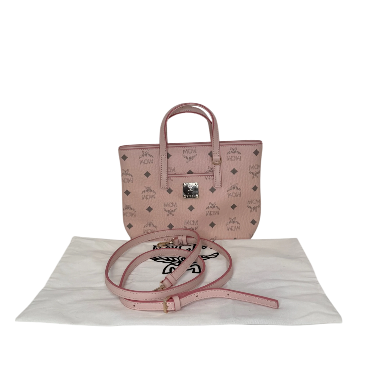MCM Handtasche Toni Small Rosa Gold MCM
