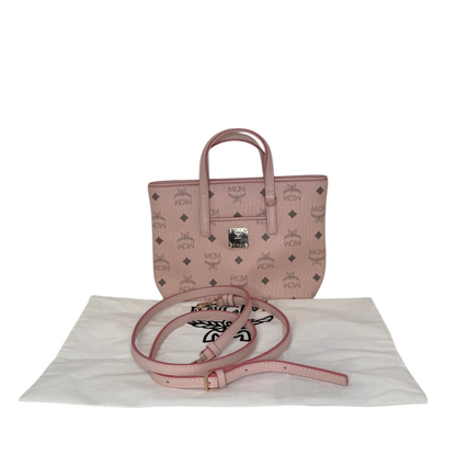 MCM Handtasche Toni Small Rosa Gold MCM