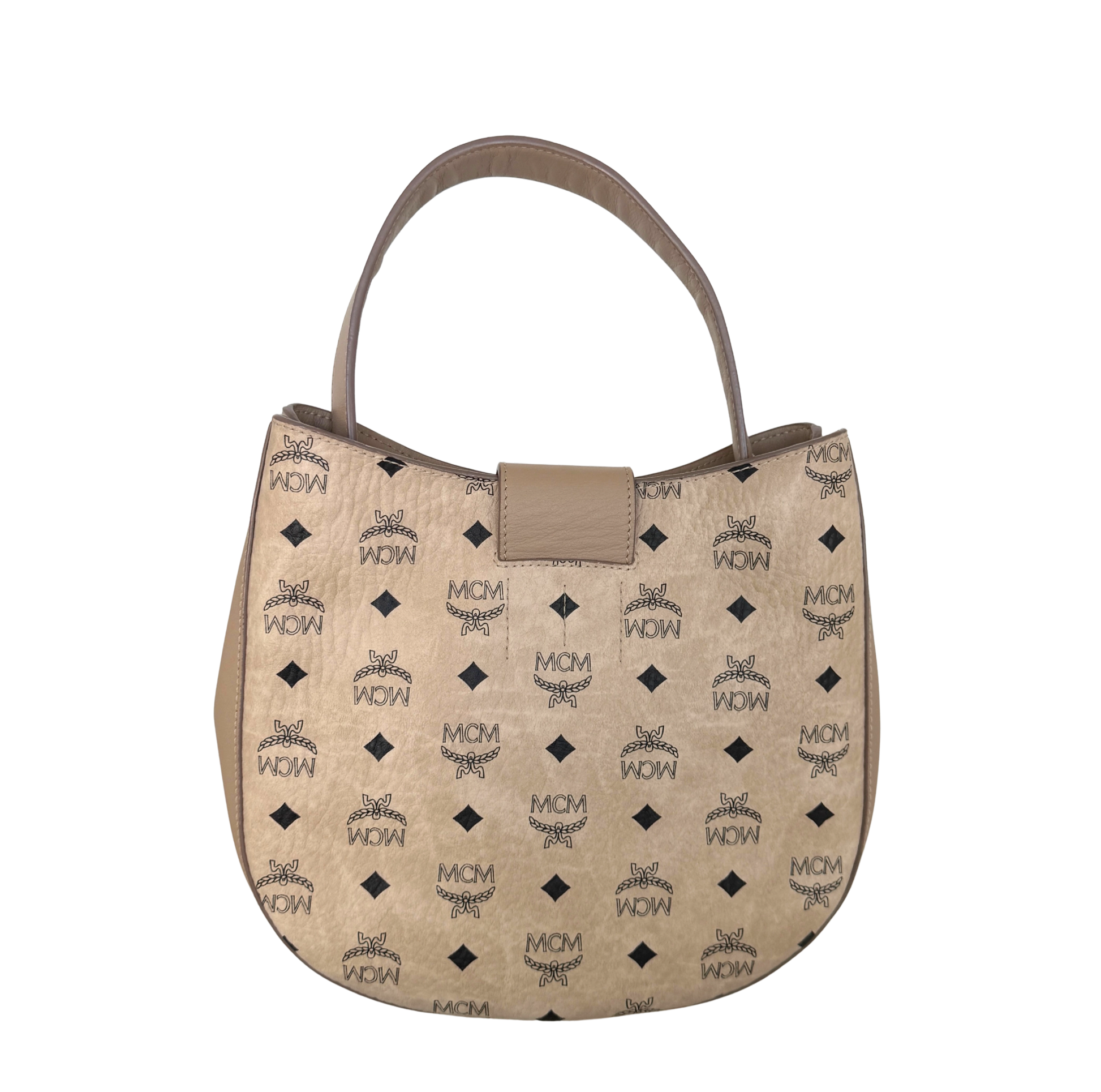 MCM Visetos Hobo Bag Beige / neuwertig Valentino