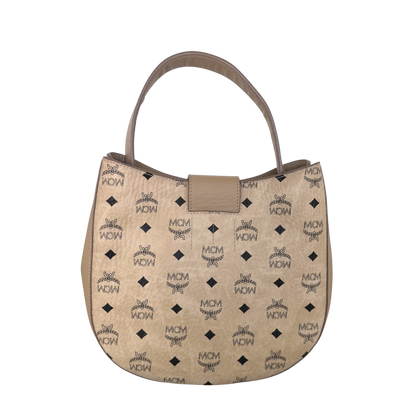 MCM Visetos Hobo Bag Beige / neuwertig Valentino