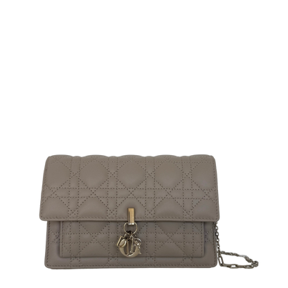 Dior My Dior Daily Pouch mit Kette Puderbeige Fullset / sehr gut Dior