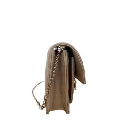 Dior My Dior Daily Pouch mit Kette Puderbeige Fullset / sehr gut Dior