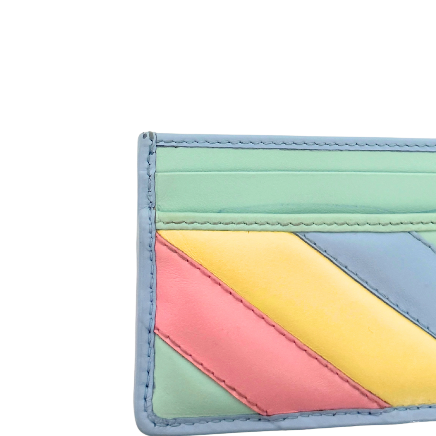Gucci GG Marmont Kalbsleder Cardholder Multicolor / gut Gucci