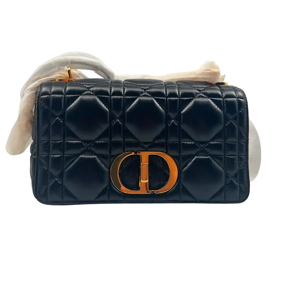 MITTELGROSSE DIOR CARO TASCHE schwarz Leder Echtheitscheck