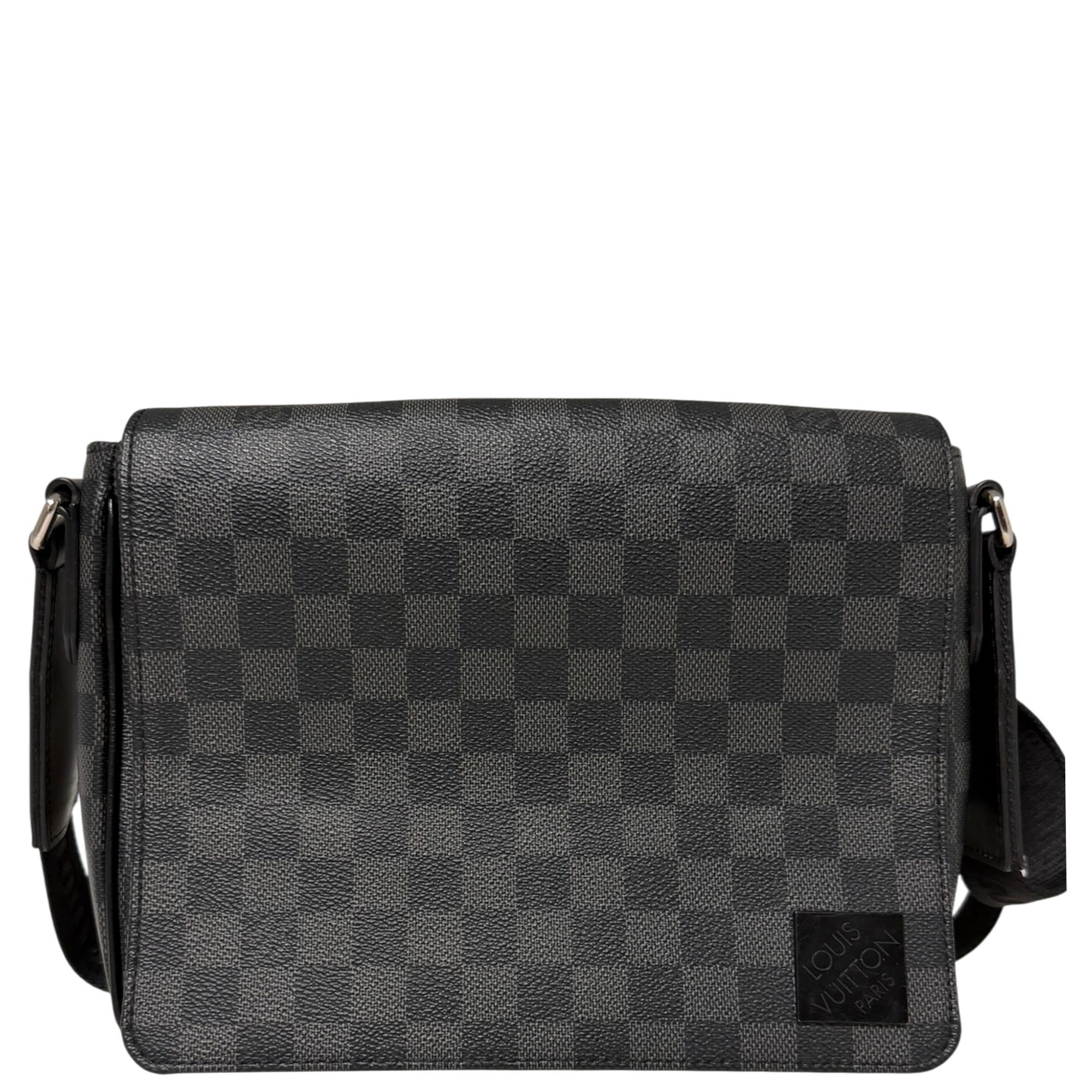 Louis VuittonDistrict PM Messenger Tasche grau N42710 / sehr gut Louis Vuitton