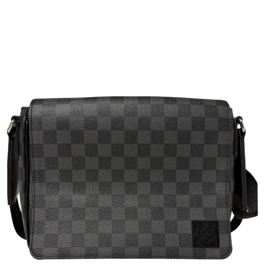 Louis VuittonDistrict PM Messenger Tasche grau N42710 / sehr gut Louis Vuitton