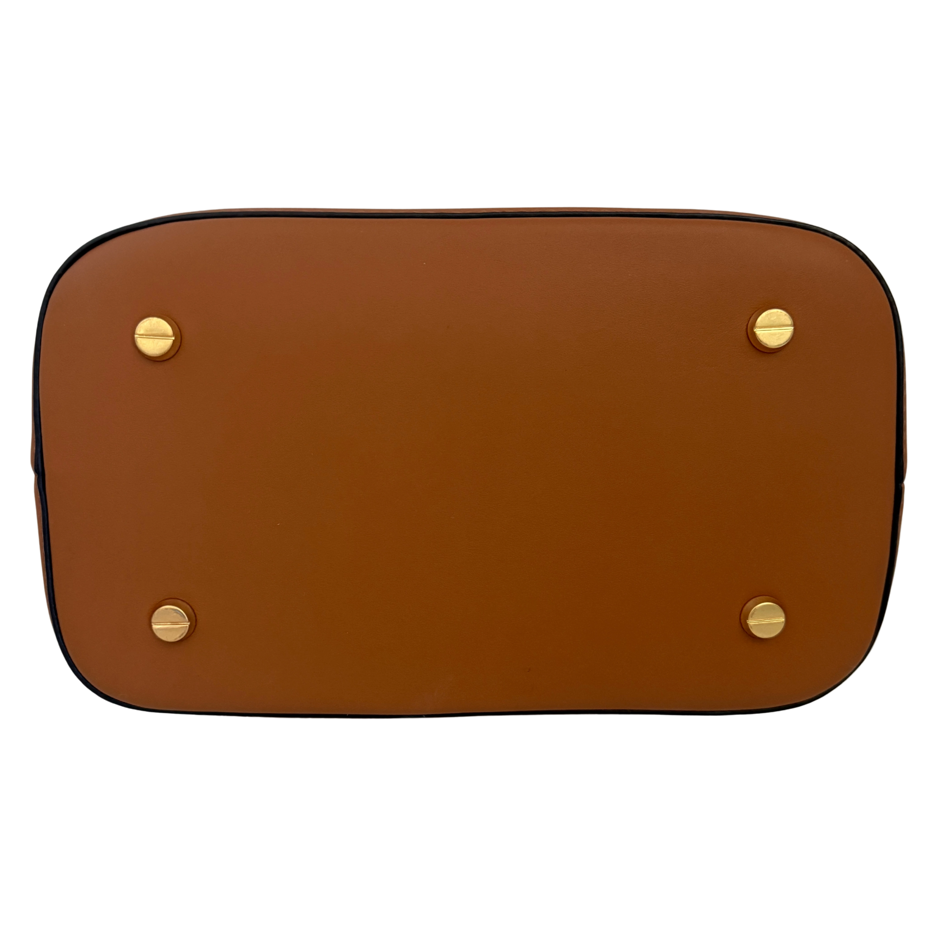 MCM Himmel Kordelzugtasche in Lauretos Braun / neuwertig Echtheitscheck