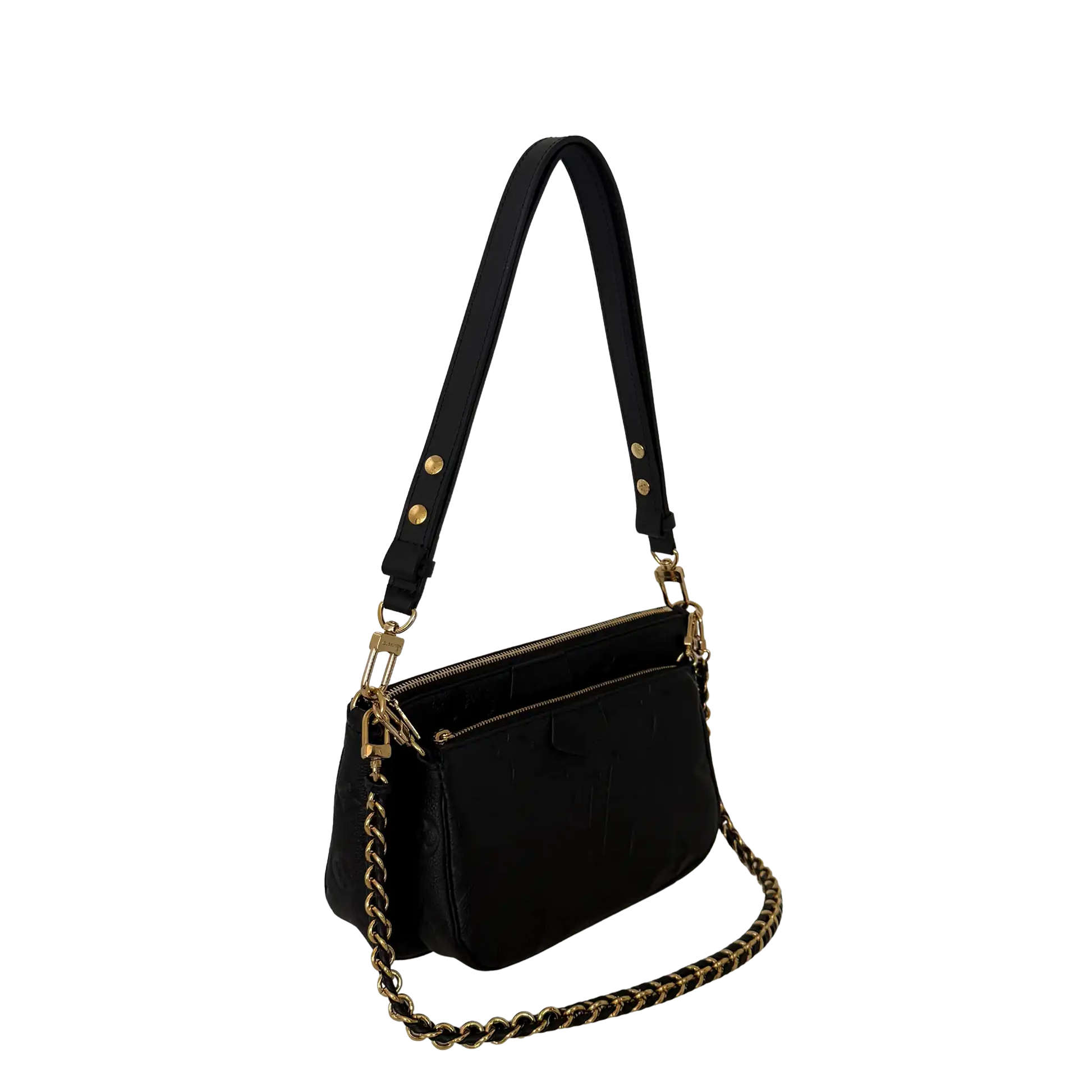 Louis Vuitton Multi Pochette Accessoires Empreinte Leder M80399 Fullset / sehr gut Louis Vuitton