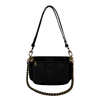 Louis Vuitton Multi Pochette Accessoires Empreinte Leder M80399 Fullset / sehr gut Louis Vuitton