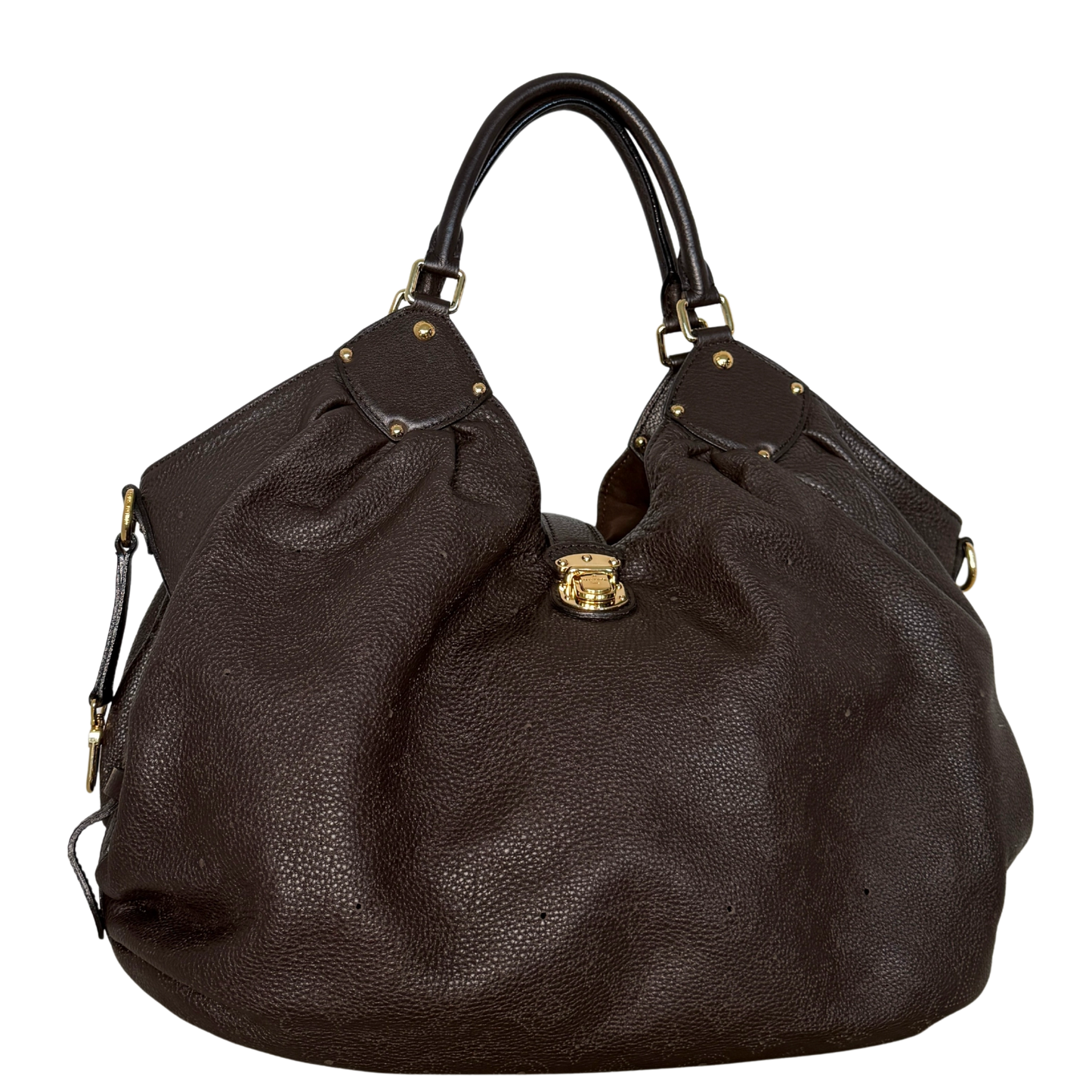 Louis Vuitton Mahina XL Dunkelbraun / sehr gut Louis Vuitton