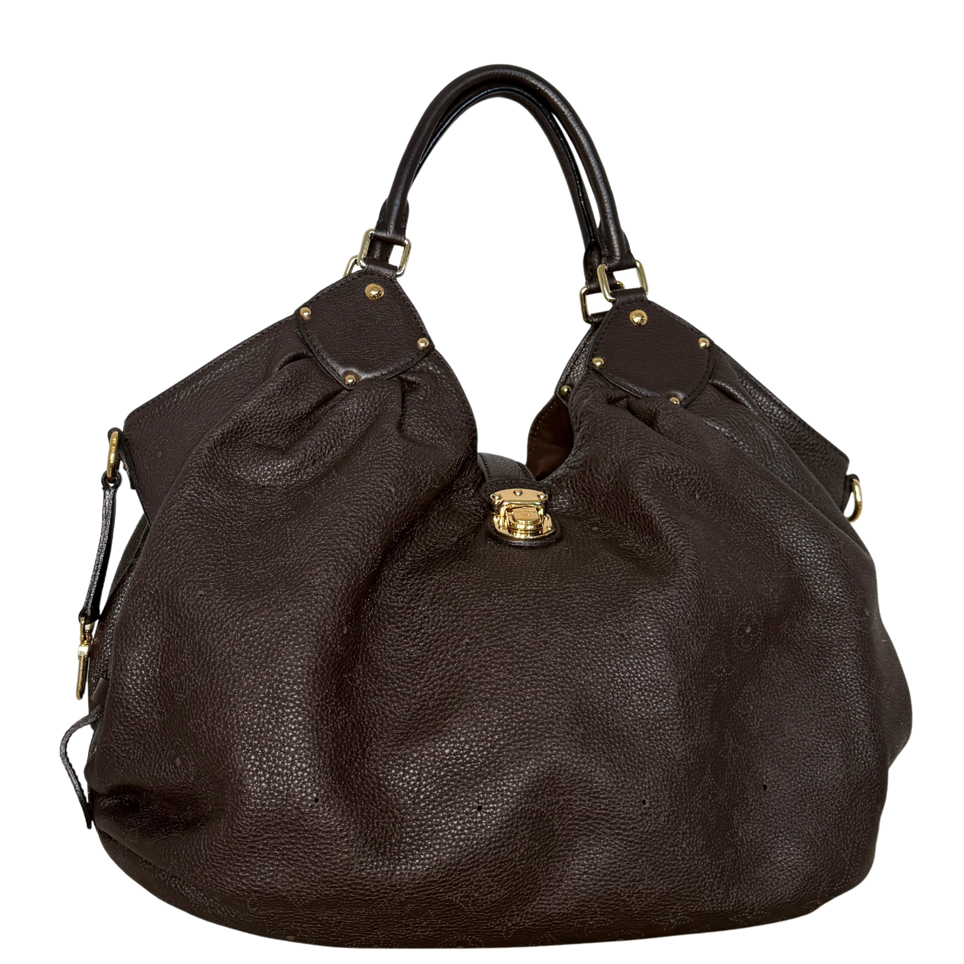 Louis Vuitton Mahina XL Dunkelbraun / sehr gut Louis Vuitton