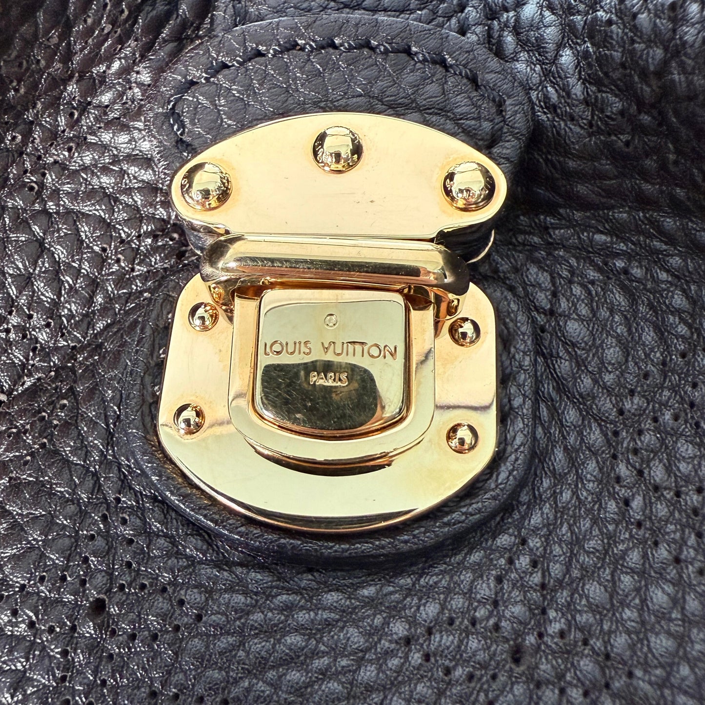 Louis Vuitton Mahina XL Dunkelbraun / sehr gut Louis Vuitton