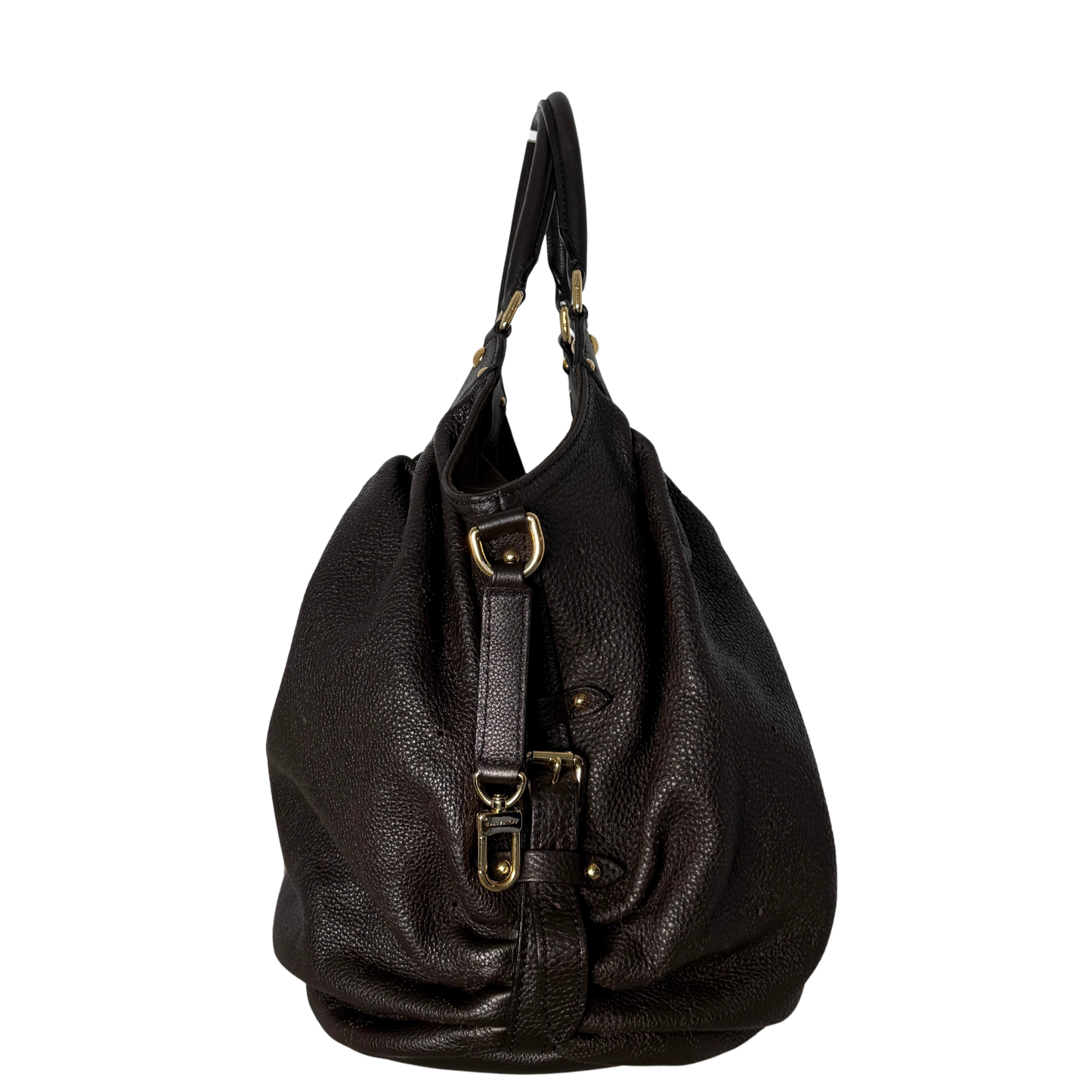 Louis Vuitton Mahina XL Dunkelbraun / sehr gut Louis Vuitton