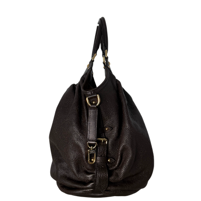 Louis Vuitton Mahina XL Dunkelbraun / sehr gut Louis Vuitton